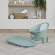 Eucalyptus Baby Bath and Squishy Changing Mat Bundle