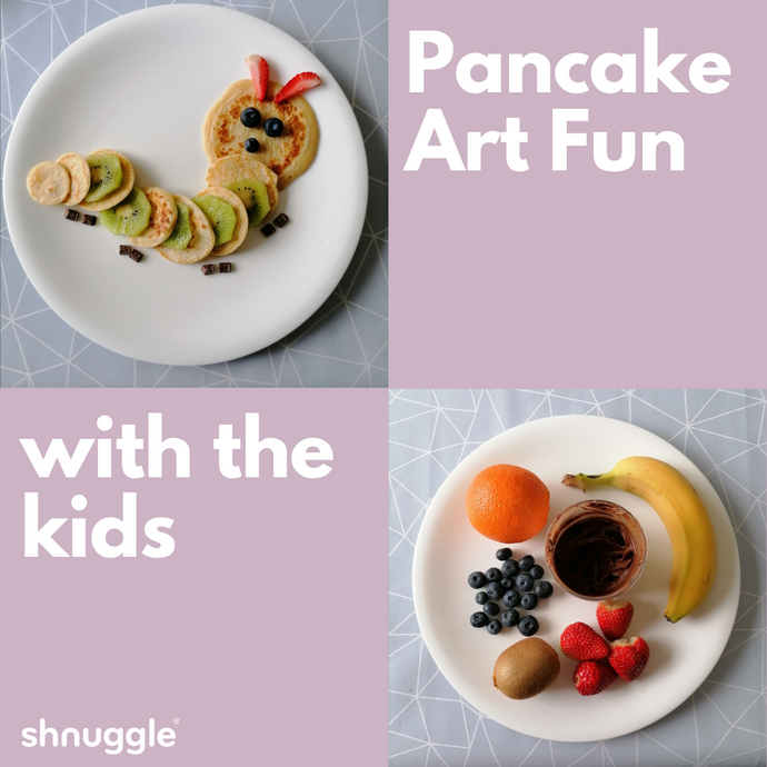 Pancake Art With the Kids