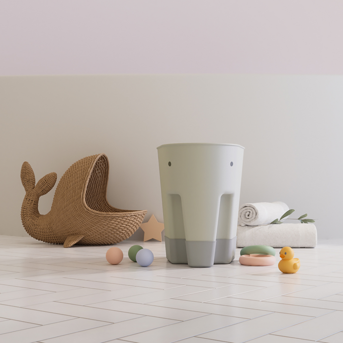 Présentation du panier de bain Ellie - Rangement des jouets de bain pour votre tout-petit et votre bébé