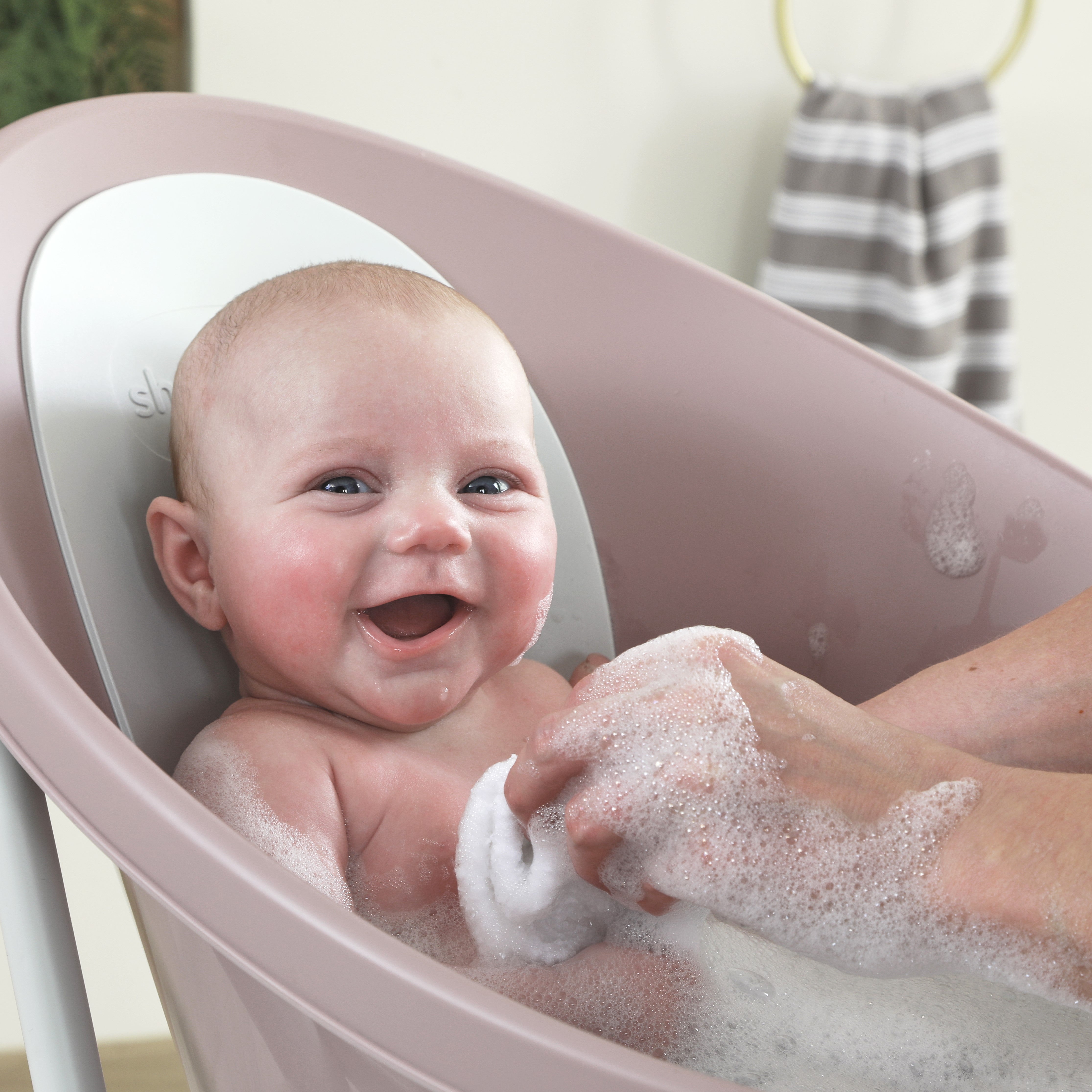 Snuggletime Pop-Up Baby Bath Aqua
