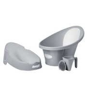 Pebble Grey Newborn Support and Baby Bath Bundle