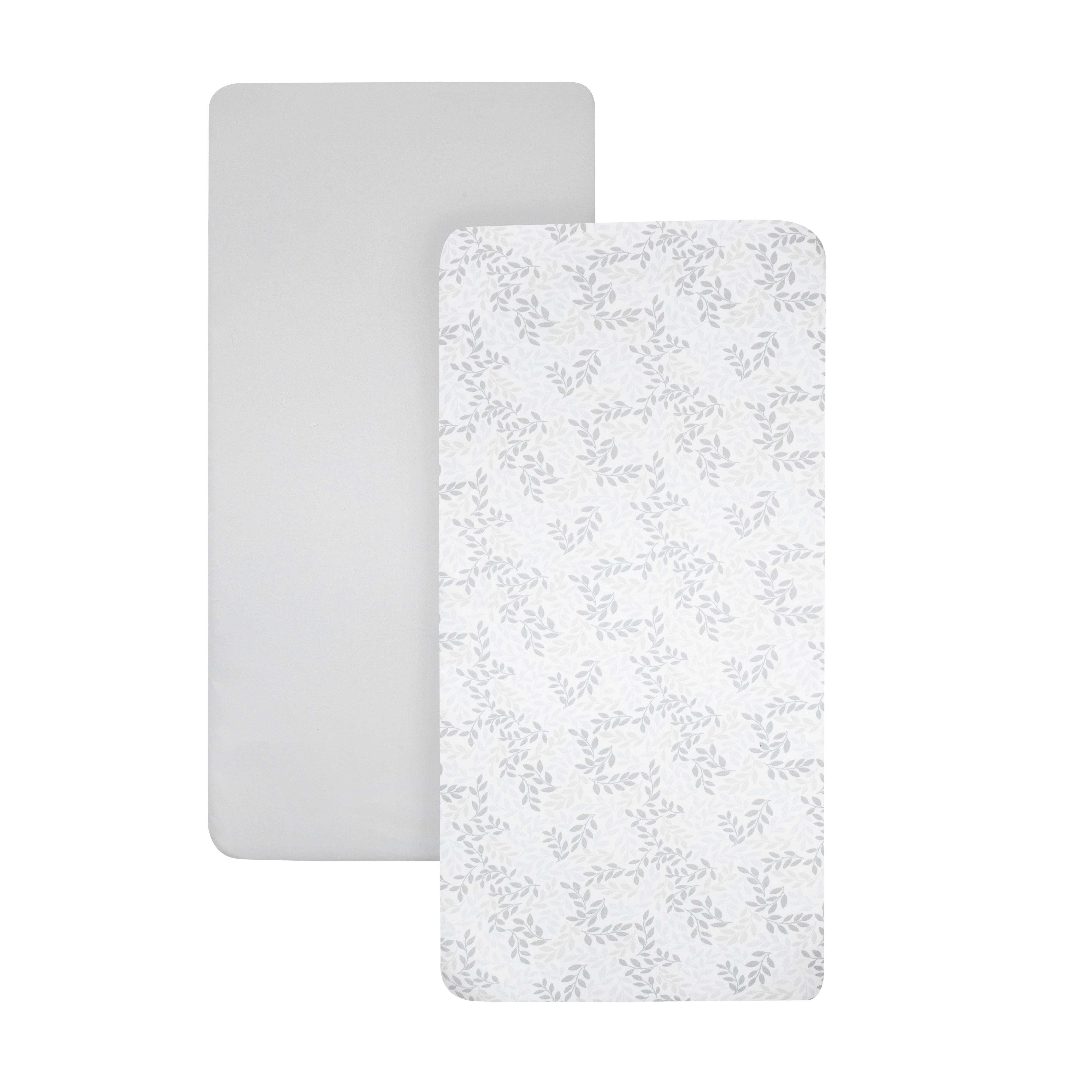 Air Lite Crib Fitted Sheets Leaf 2 Pack