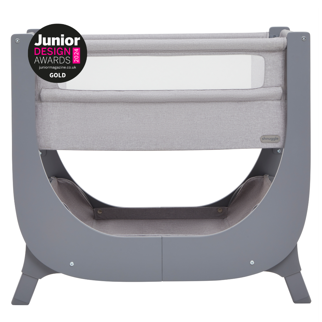 Shnuggle Air Bedside Crib Mattress Premium Wood frame
