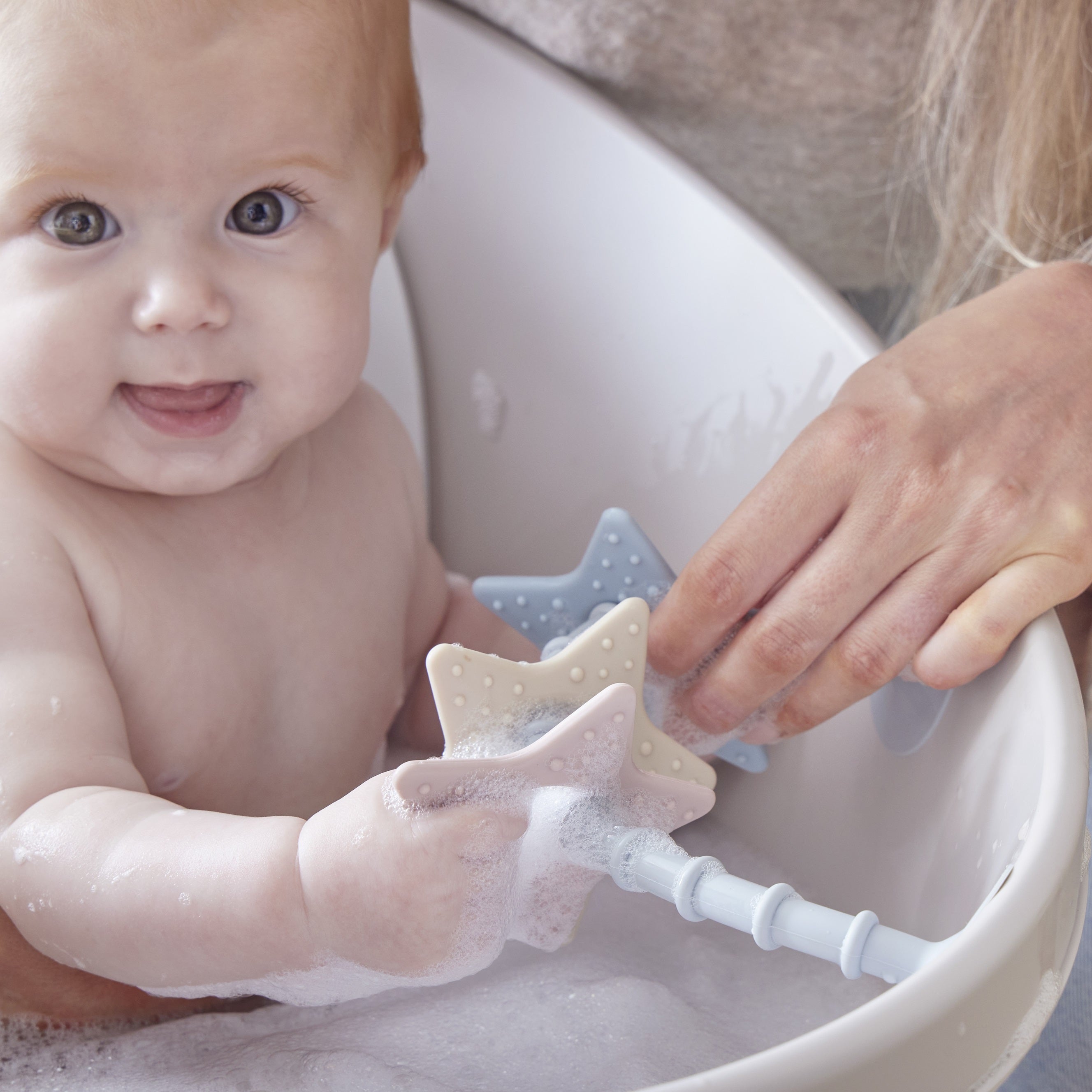 Stick ' n' Play Sensory Star Toy Teether Baths Highchairs