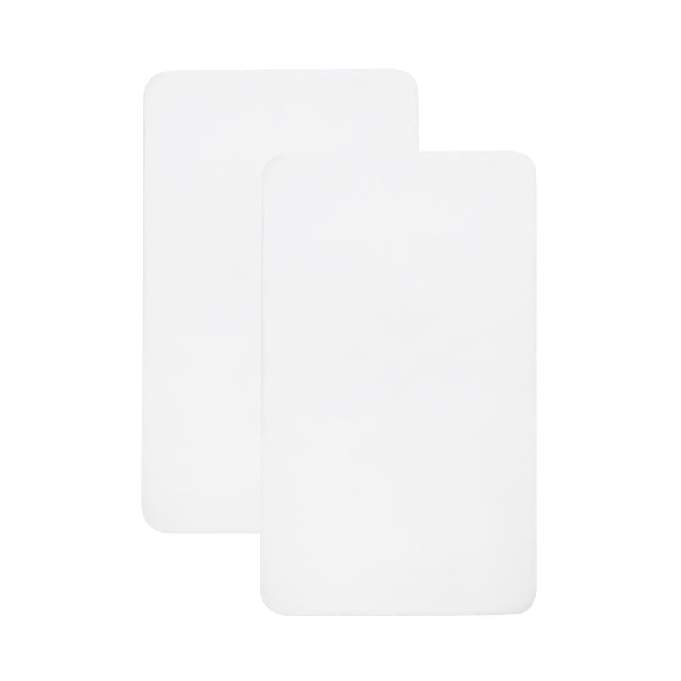 Air Lite Bedside Crib Fitted Sheets 2 Pack