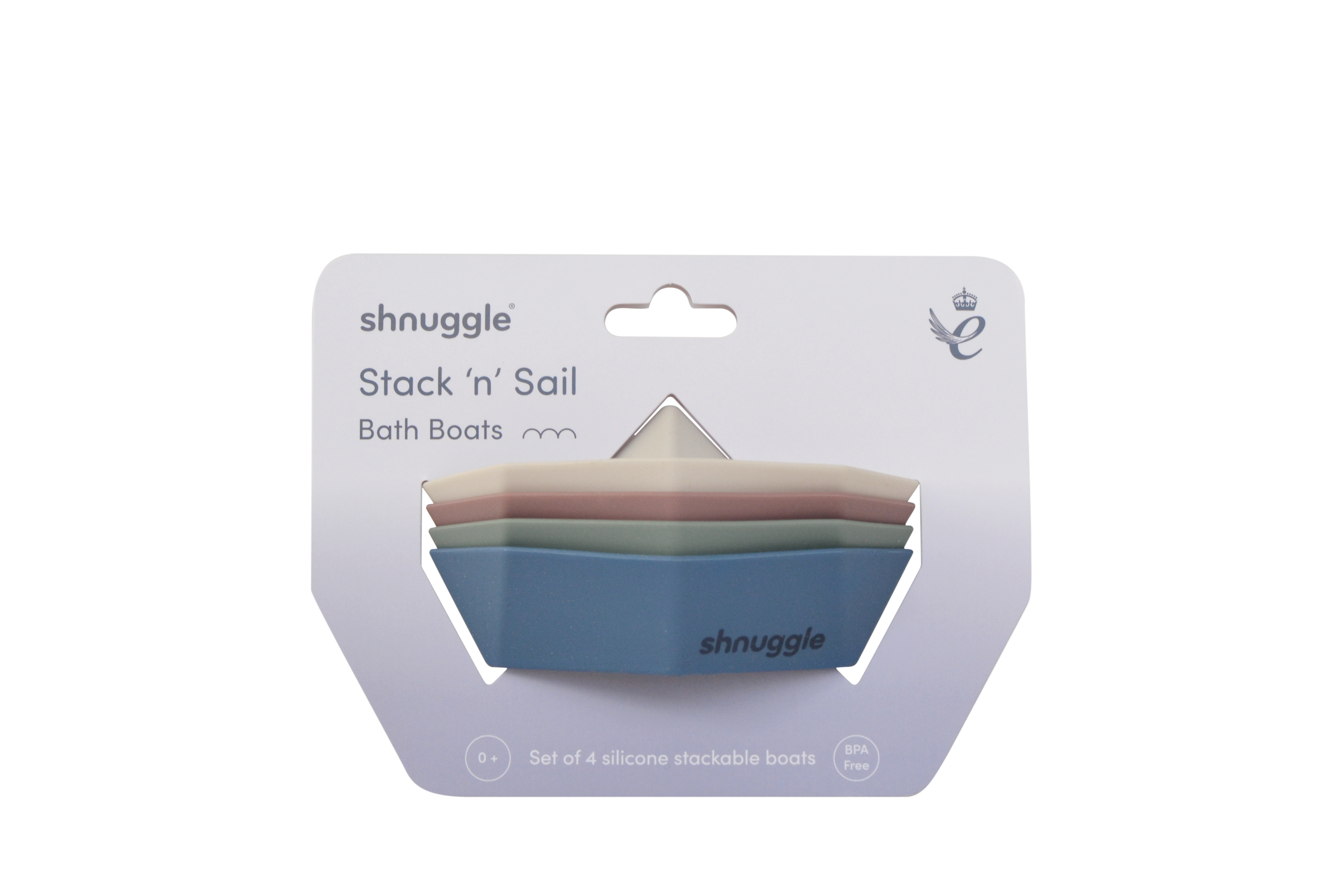 Shnuggle Stack and Sail Bath Boat Toys