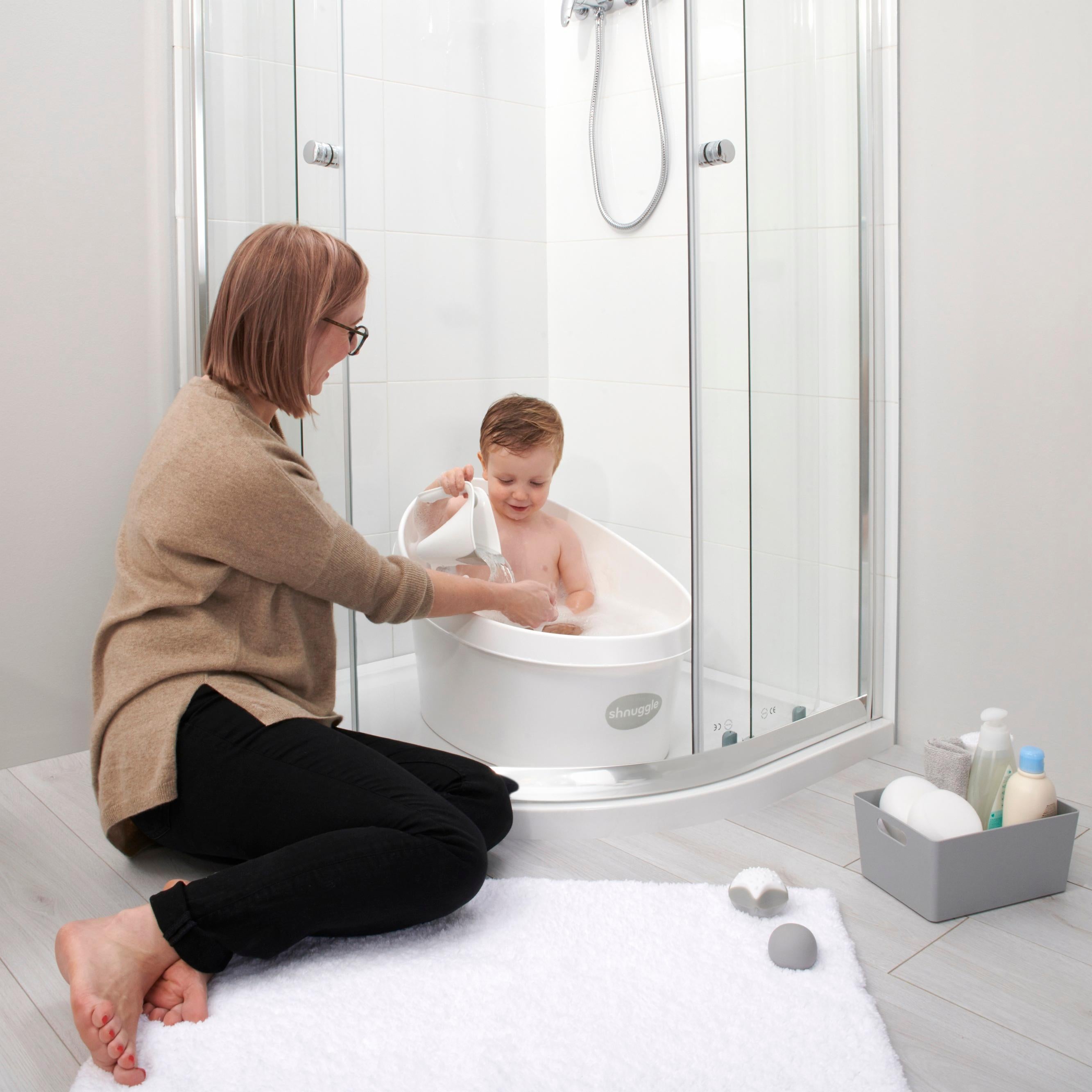 Shnuggle Toddler Bath | Big Bath for bigger kids | 9+ Months