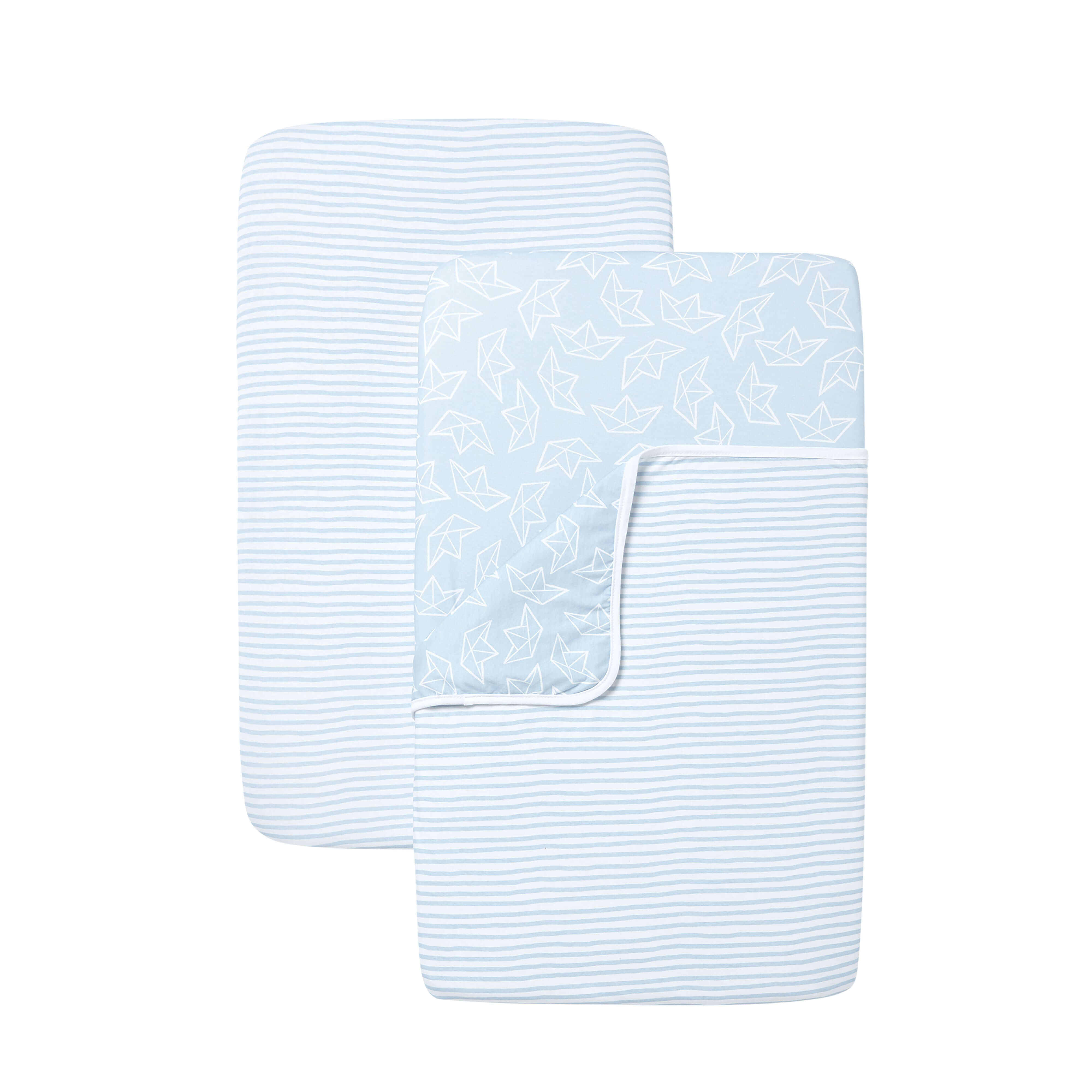 Boat crib store bedding